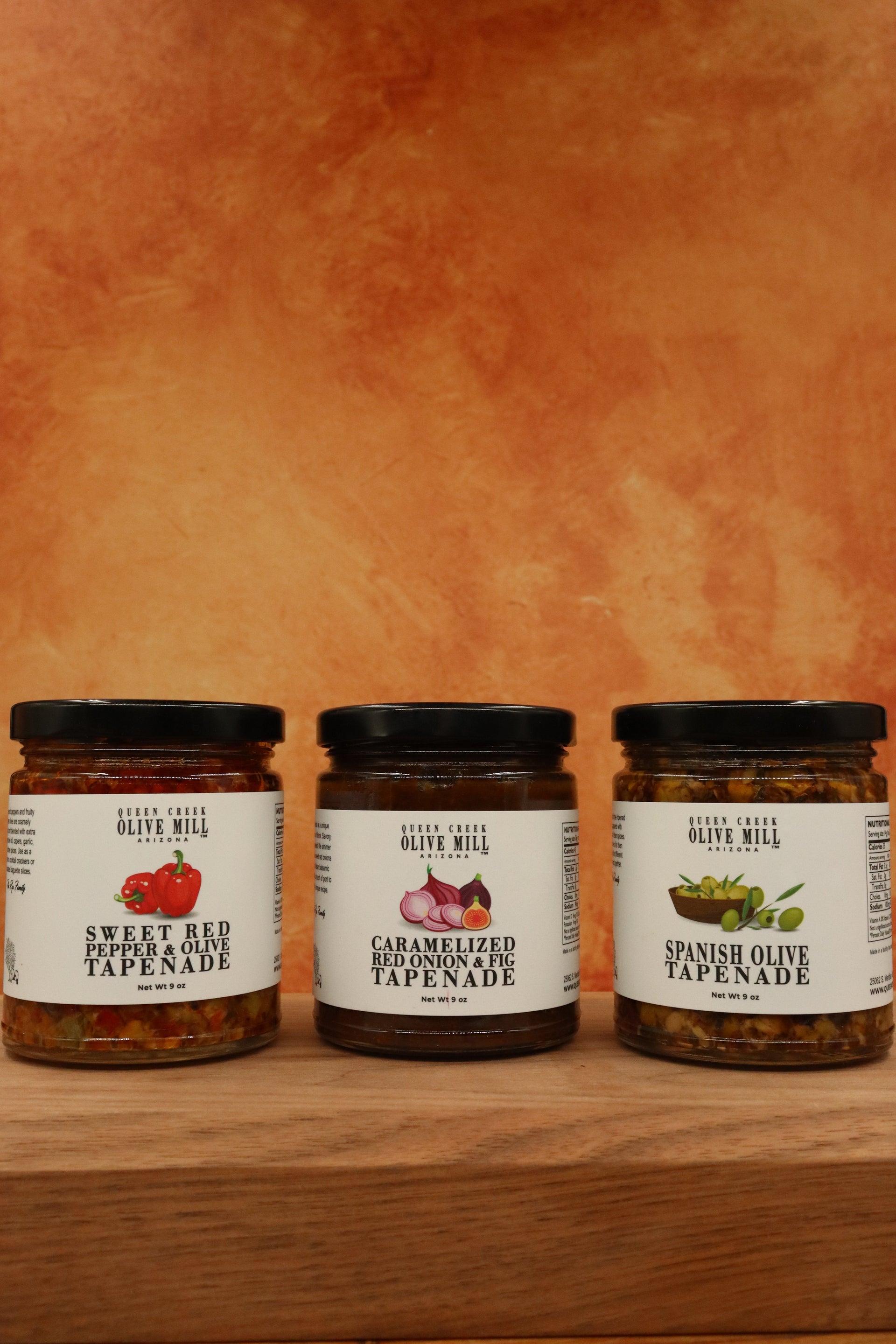 BRUSCHETTA TAPENADE TRIO