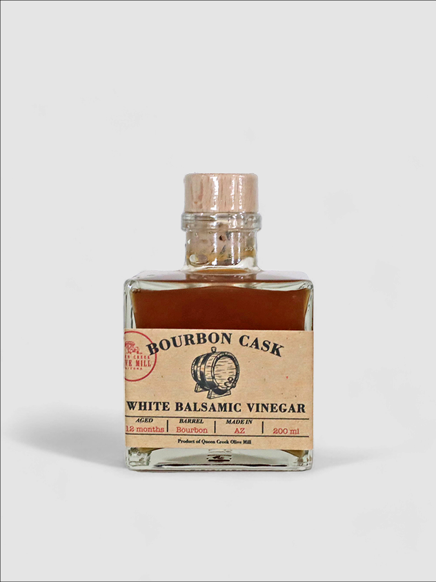 BOURBON CASK WHITE BALSAMIC VINEGAR