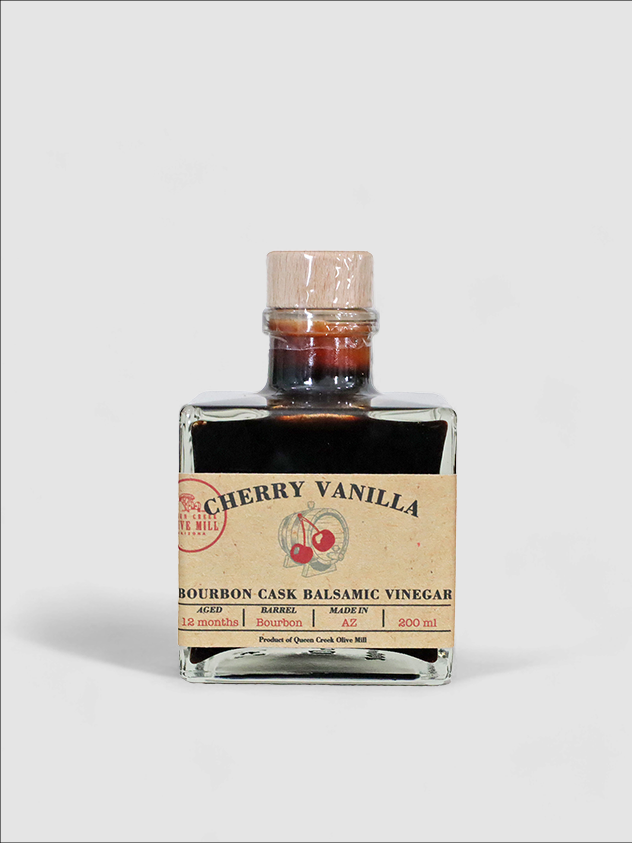 CHERRY VANILLA BOURBON CASK BALSAMIC VINEGAR