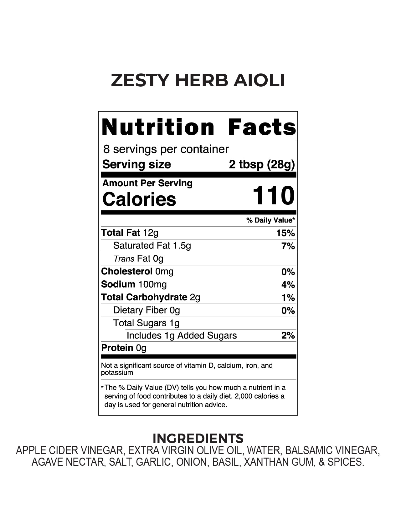 Zesty Herb Aioli