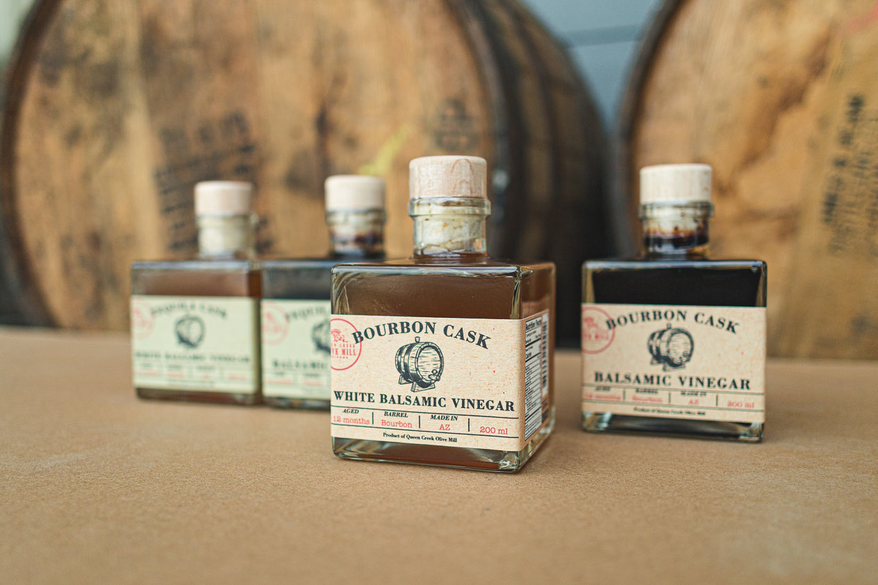 BOURBON CASK WHITE BALSAMIC VINEGAR