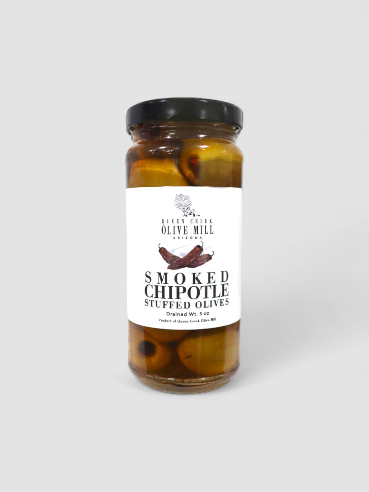 SMOKED CHIPOTLE STUFFED OLIVES