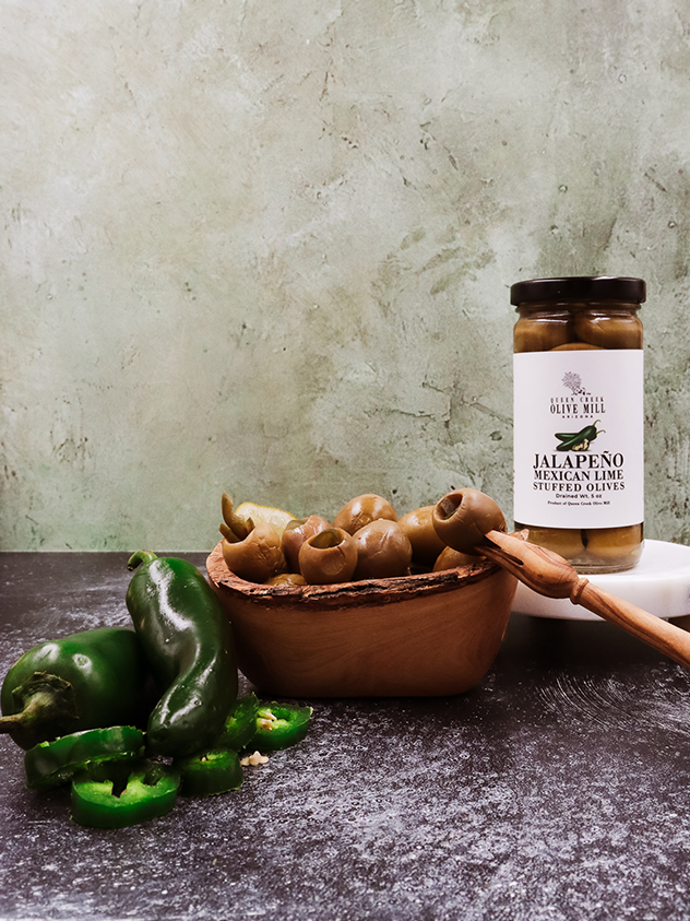 JALAPEÑO MEXICAN LIME STUFFED OLIVES