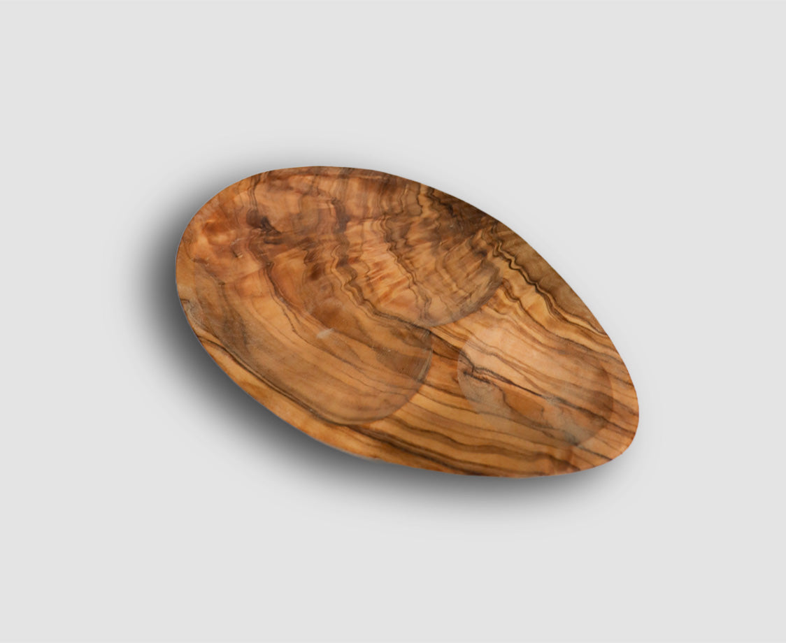 7" OLIVE WOOD DISH