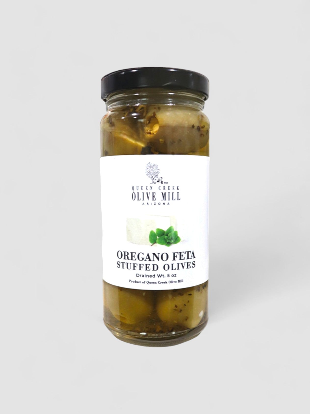 OREGANO FETA STUFFED OLIVES