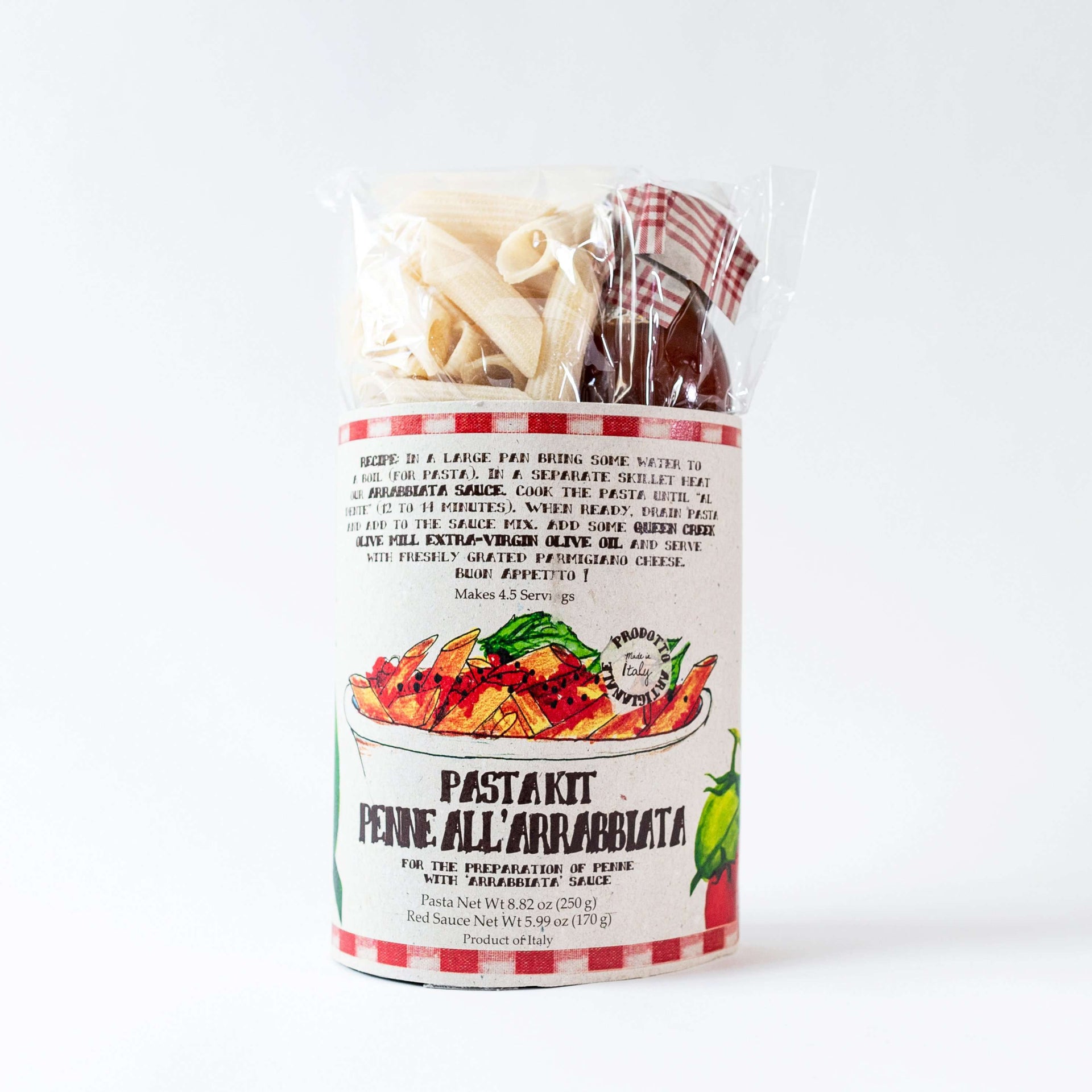Penne All'Arrabbiata - Pasta Kit