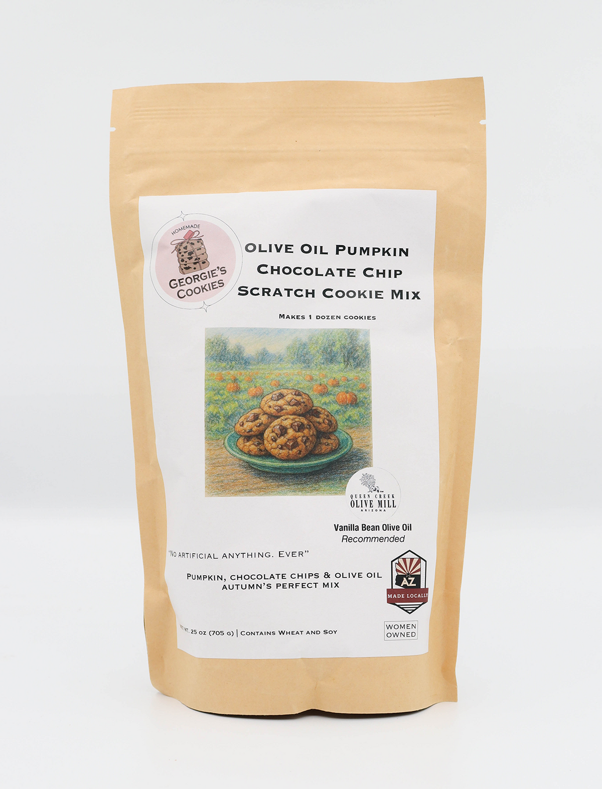 OLIVE OIL PUMPKIN SCRATCH COOKIE MIX