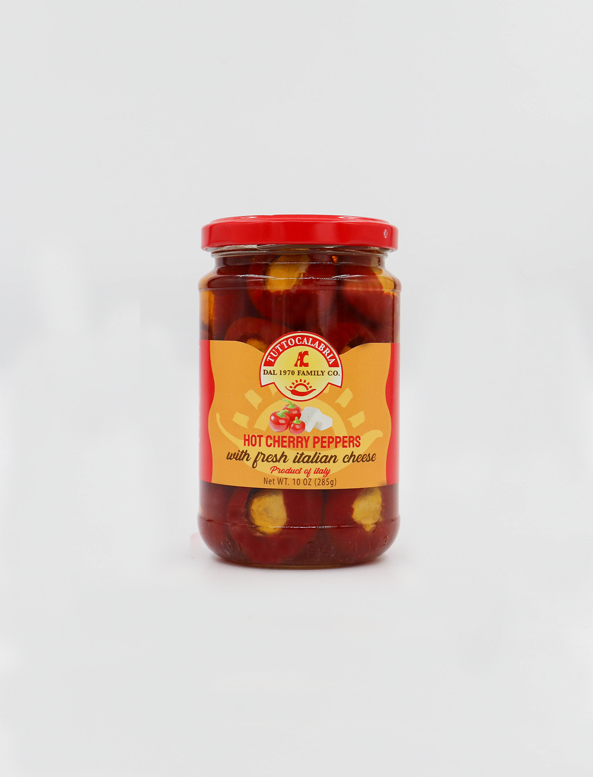 HOT CHERRY PEPPERS