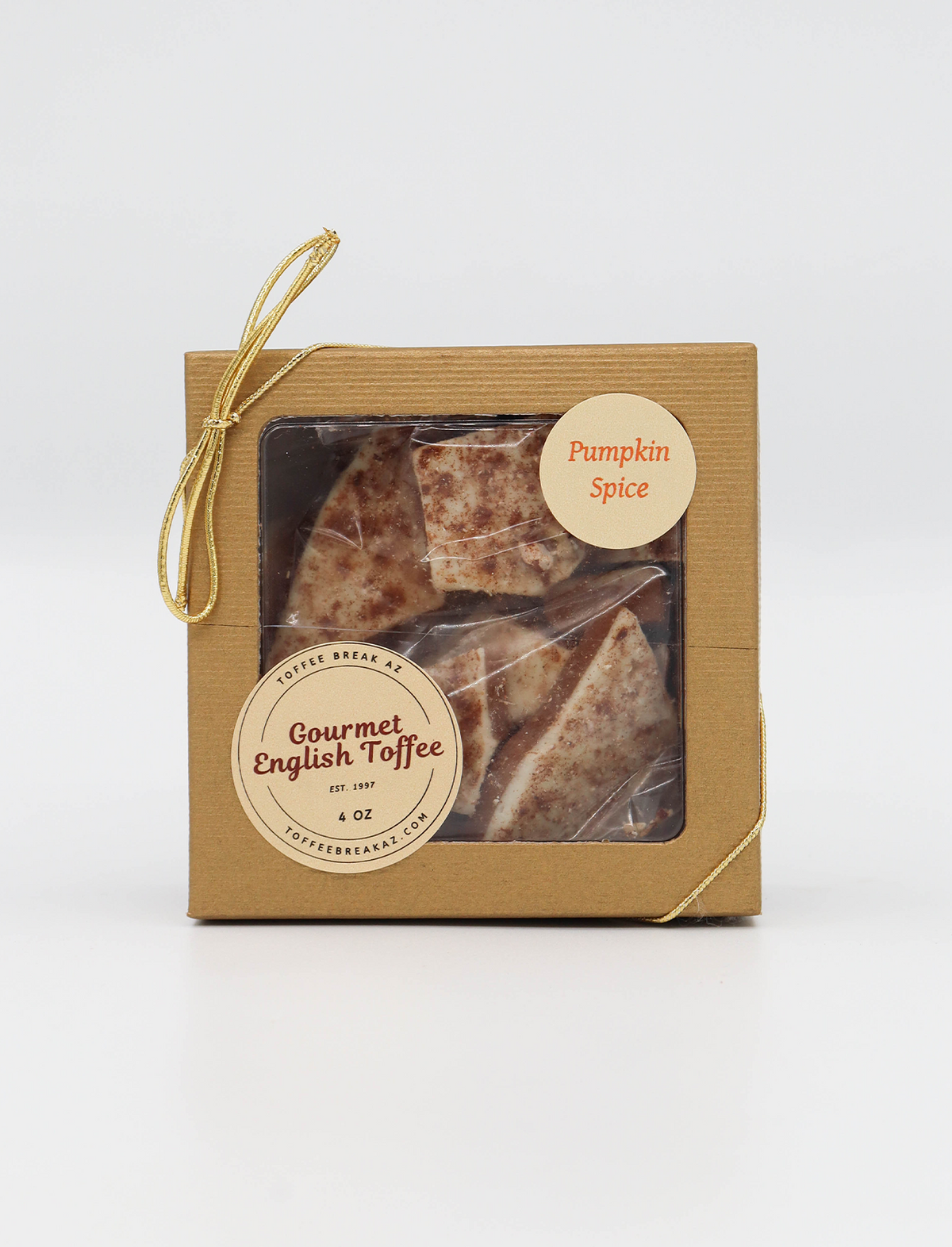 PUMPKIN SPICE TOFFEE DECORATIVE BOX