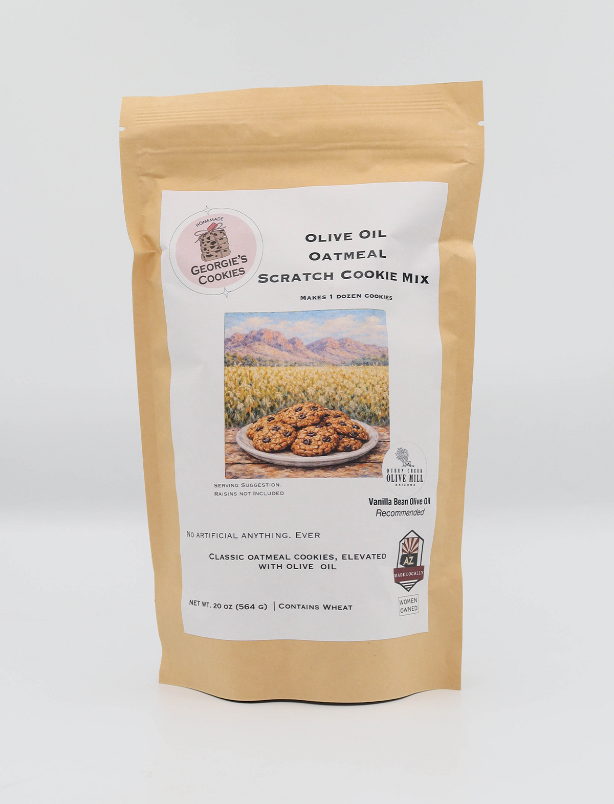 OLIVE OIL OATMEAL SCRATCH COOKIE MIX
