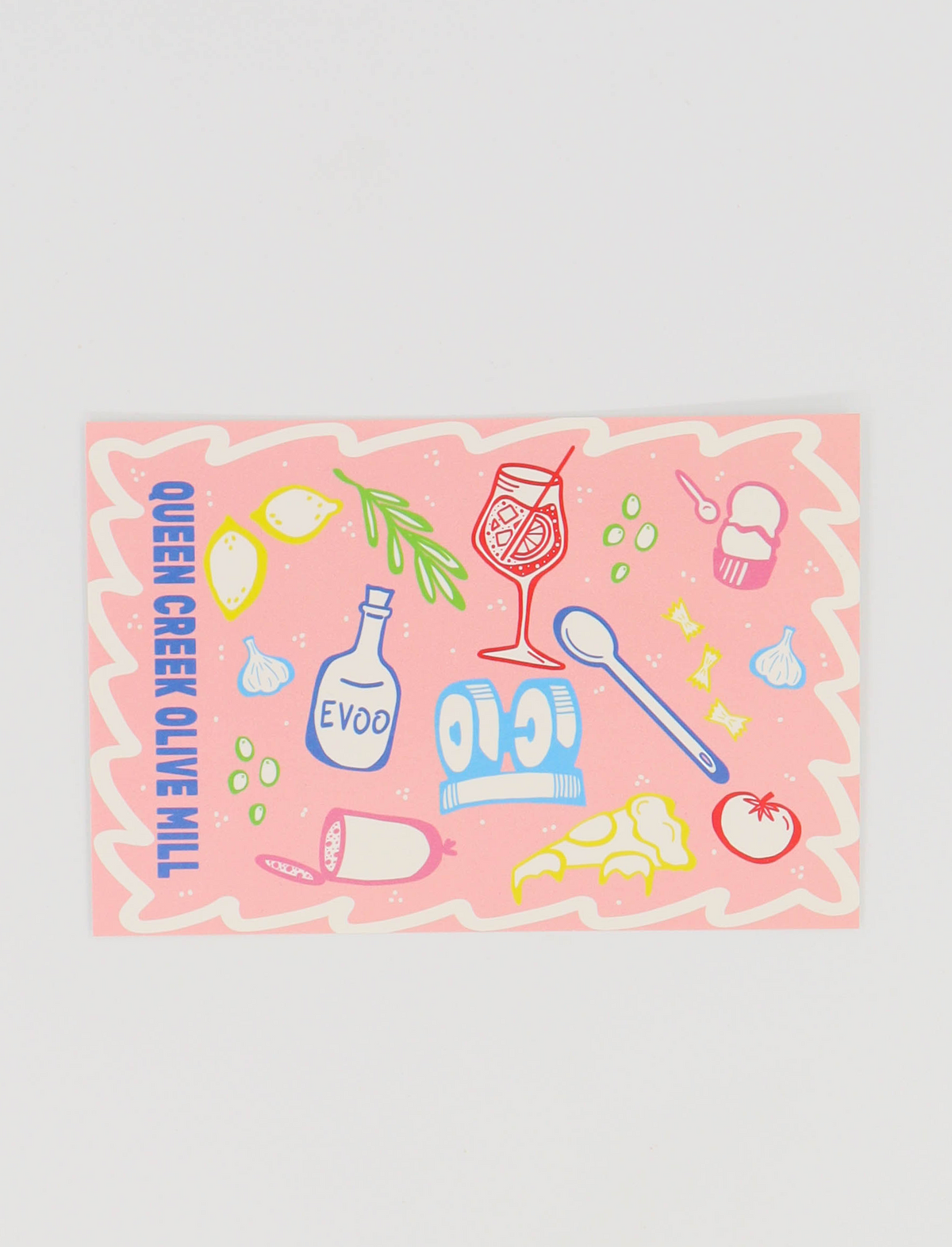 DOLCE VITA AT THE MILL DESIGN PREMIUM FINISH POSTCARD