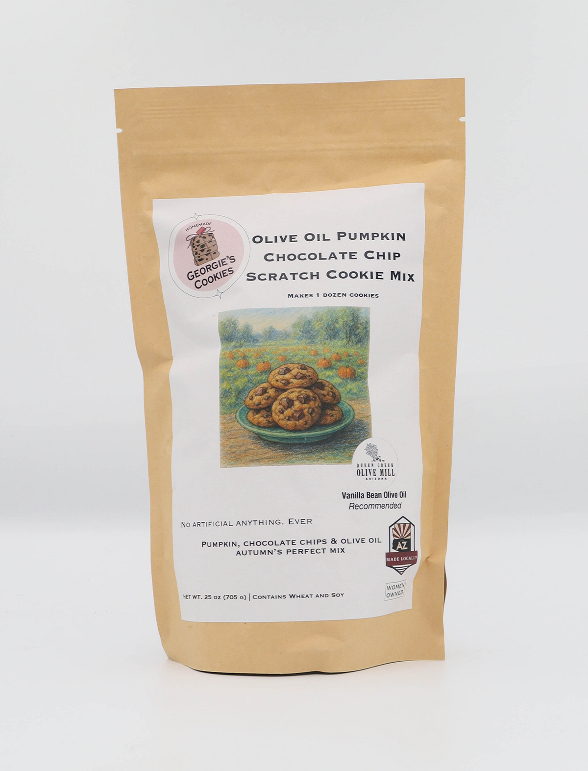 OLIVE OIL PUMPKIN SCRATCH COOKIE MIX