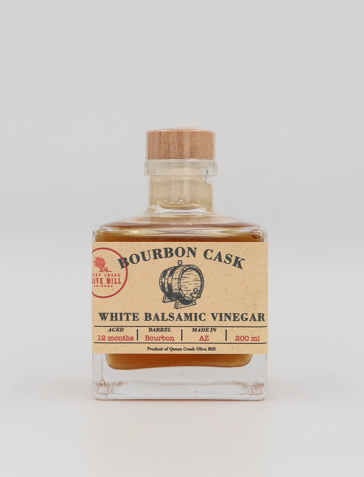 BOURBON CASK WHITE BALSAMIC VINEGAR