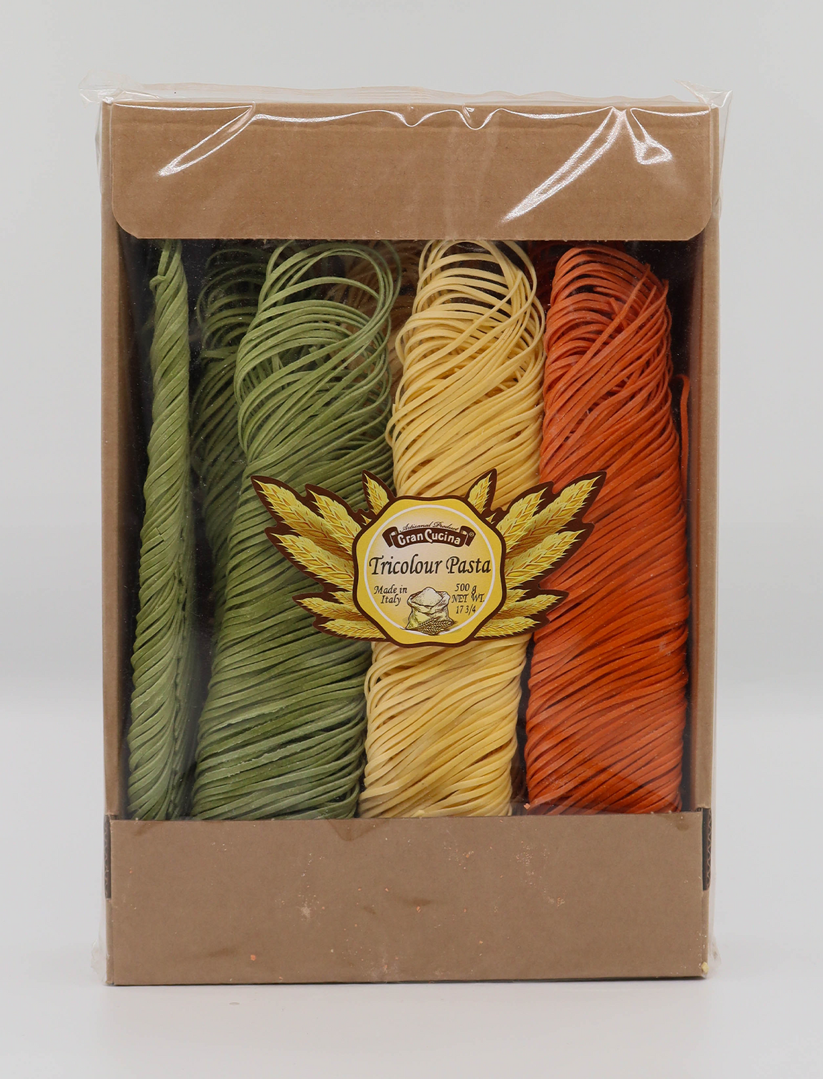 TRICOLORED EGG TAGLIOLINI