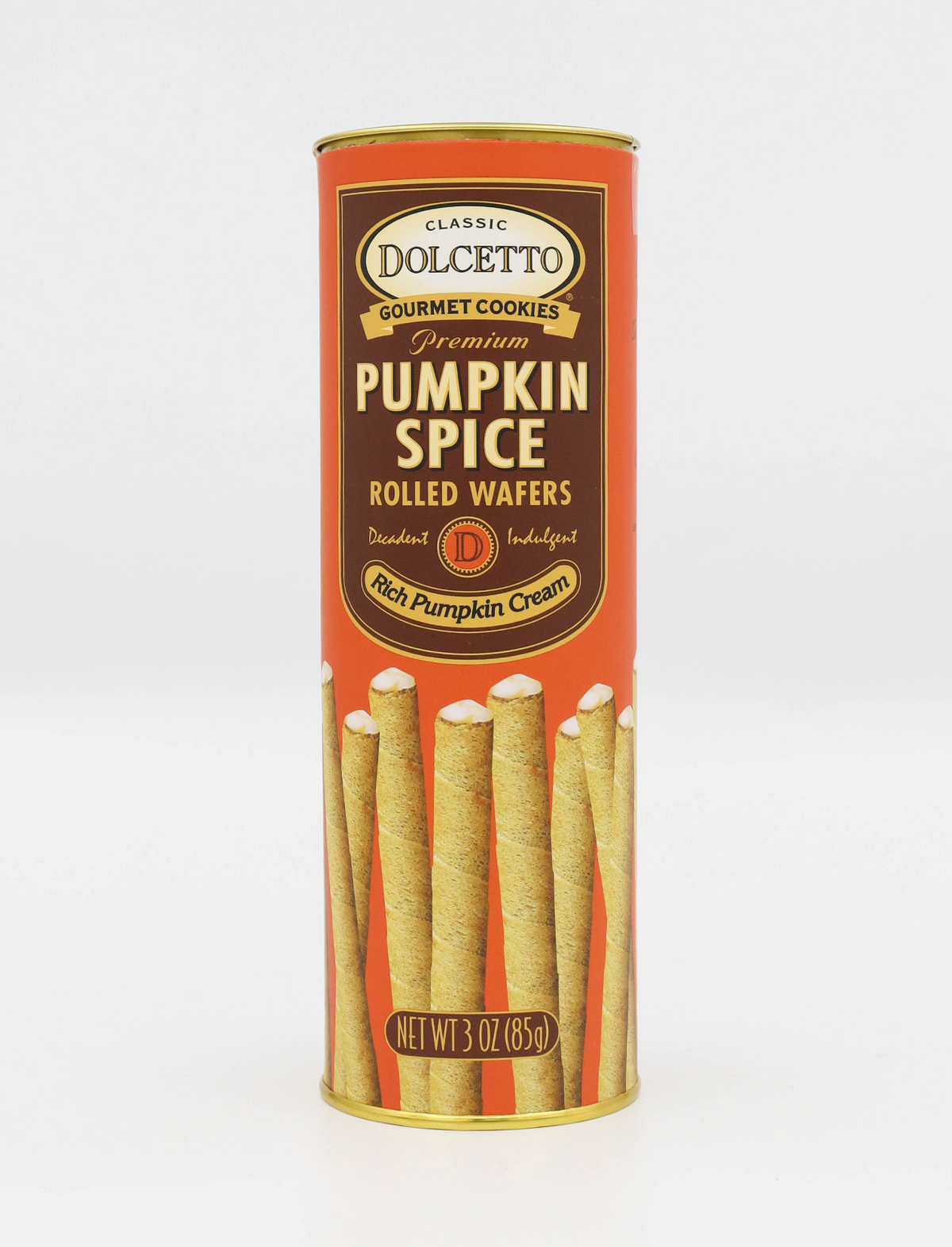 DOLCETTO PUMPKIN SPICE WAFER ROLLS