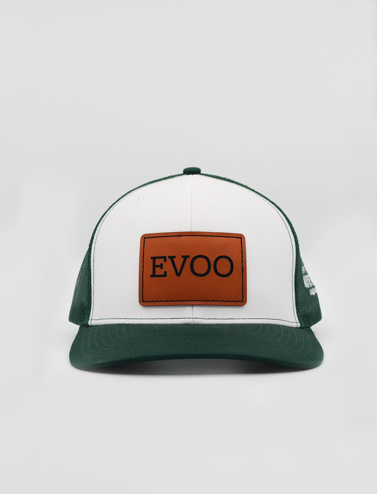 EVOO LEATHER PATCH HAT