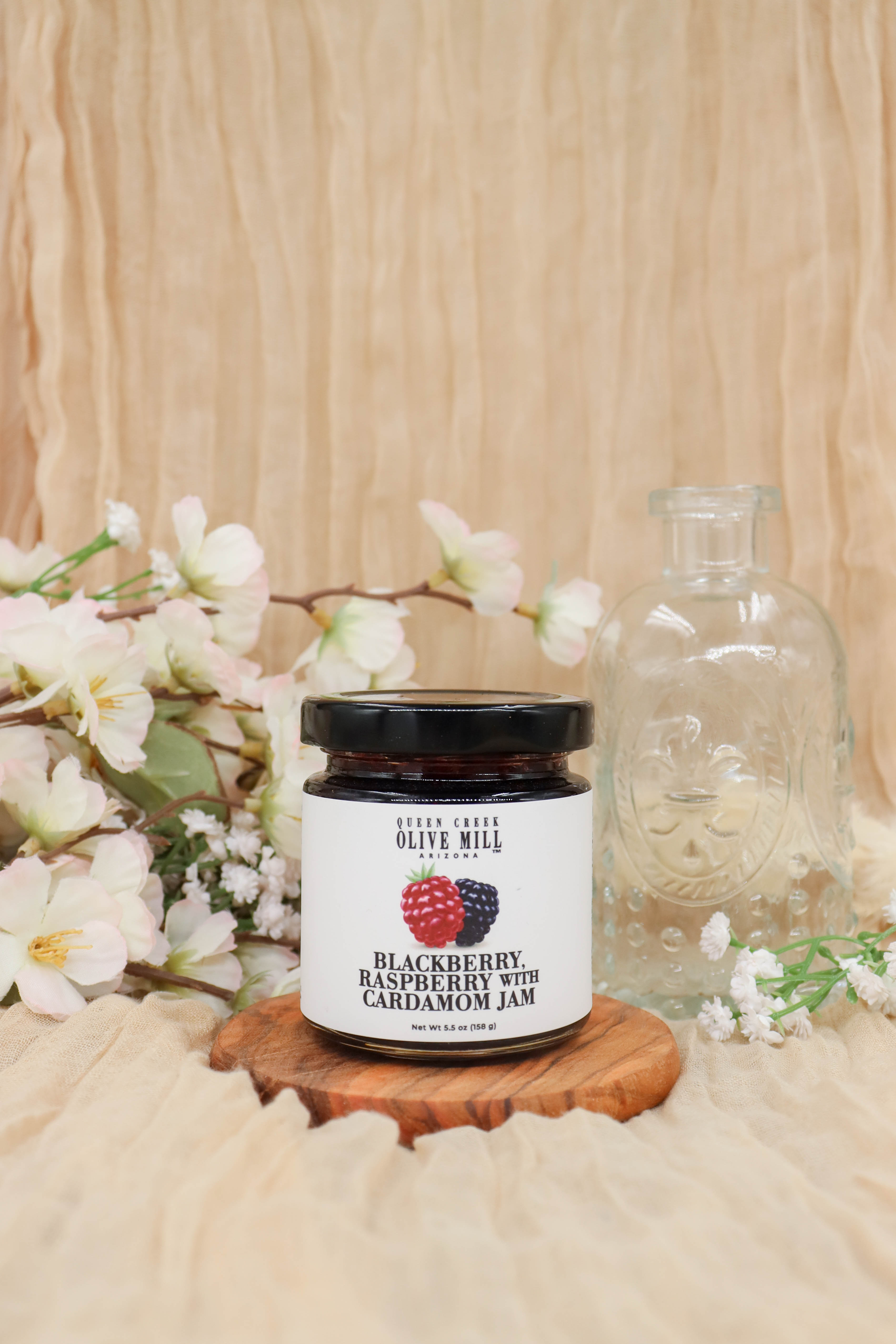 BLACKBERRY RASPBERRY WITH CARDAMOM JAM