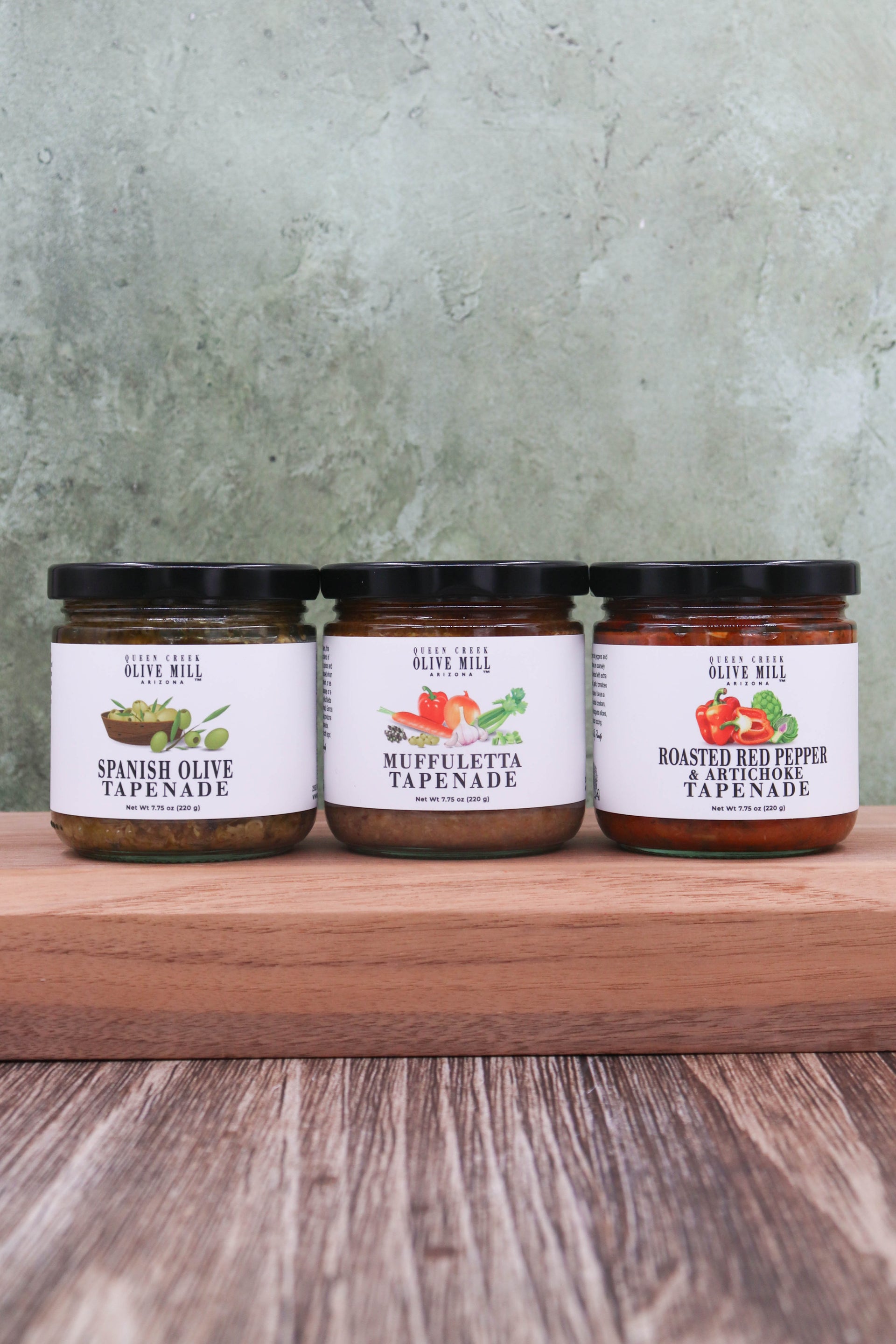 BRUSCHETTA TAPENADE TRIO