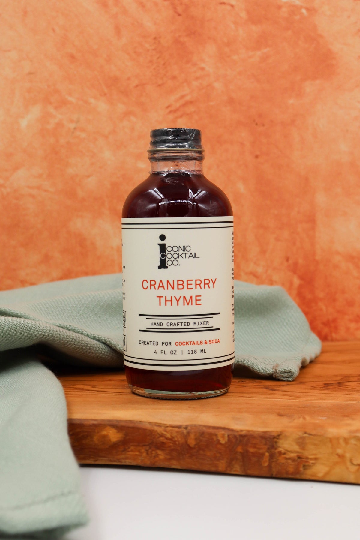 ICONIC CRANBERRY THYME COCKTAIL MIXER