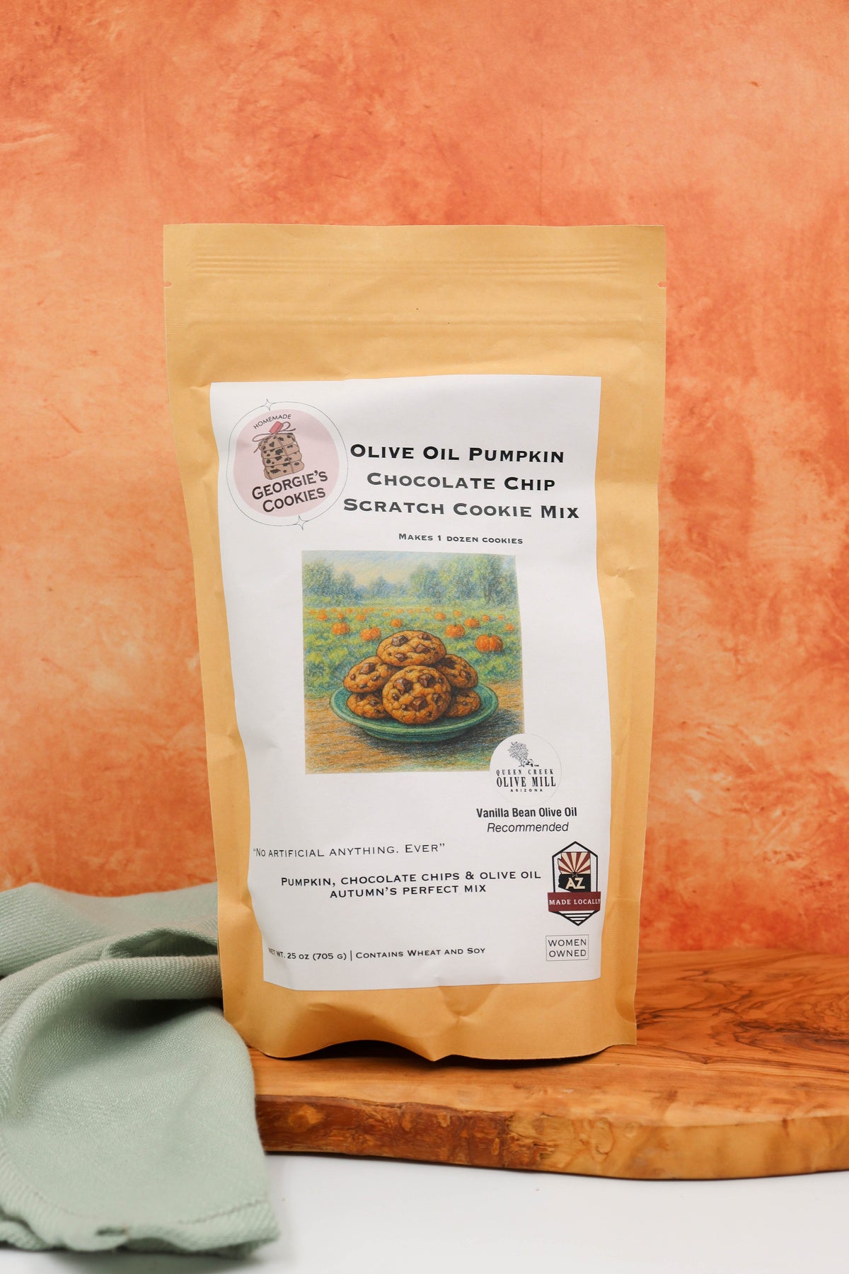 OLIVE OIL PUMPKIN SCRATCH COOKIE MIX