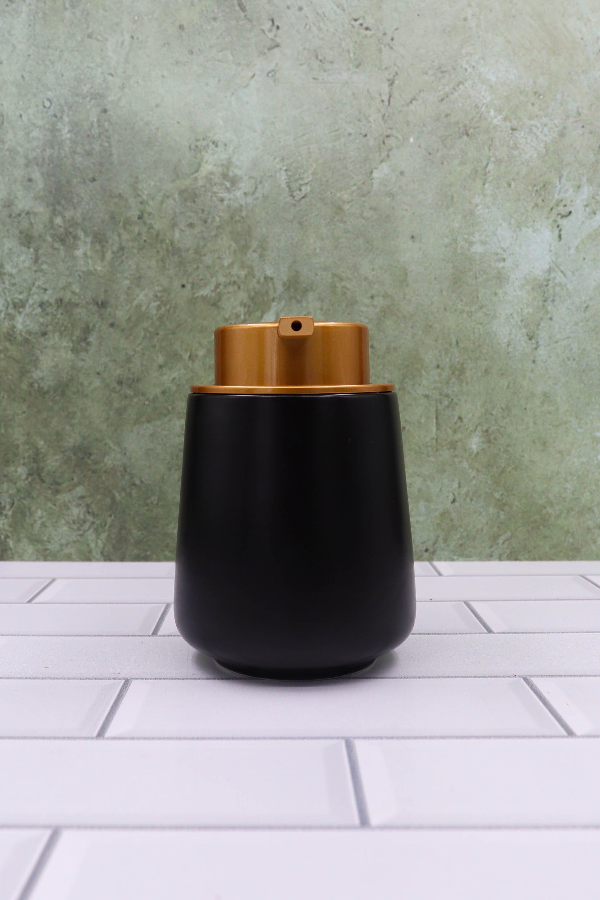 Black Ceramic Foaming Soap Dispenser