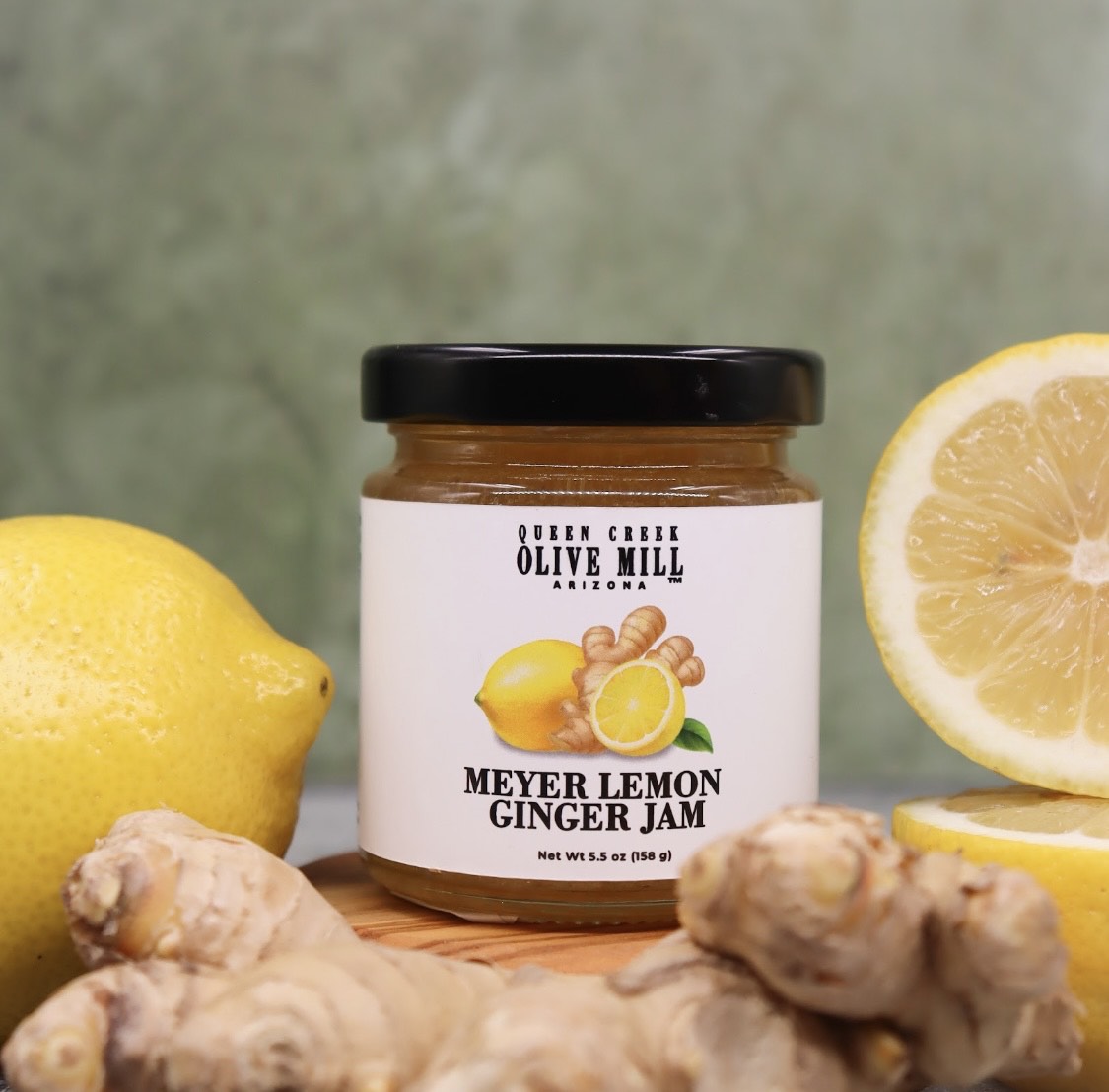 MEYER LEMON GINGER JAM (NEW)