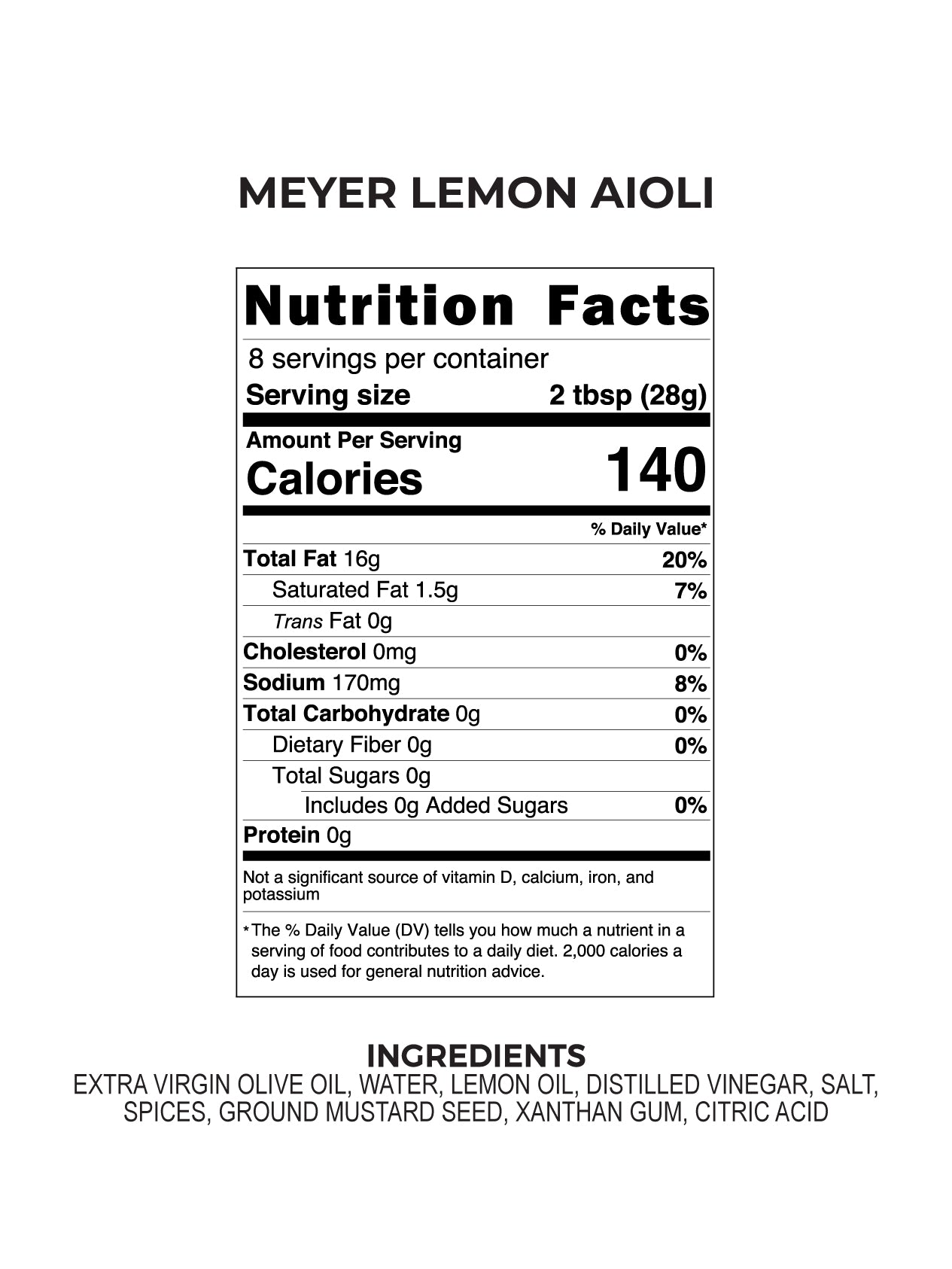 Meyer Lemon Aioli