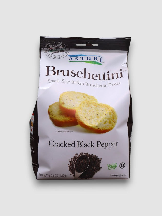 ASTURI BLACK PEPPER BRUSCHETTINI
