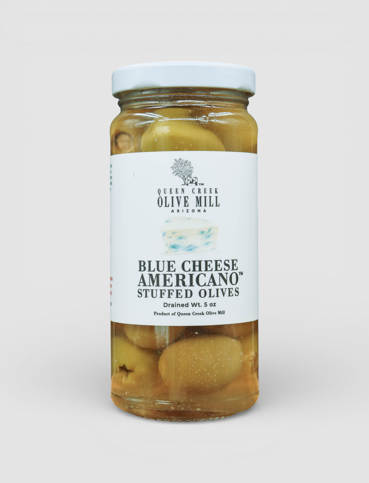 BLUE CHEESE AMERICANO STUFFED OLIVES