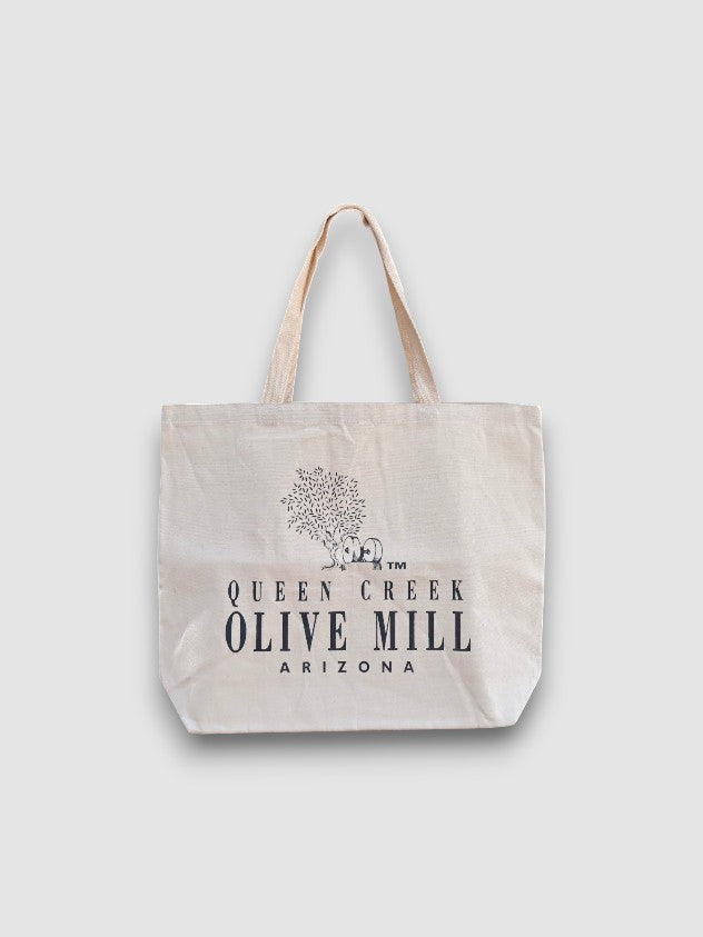 QUEEN CREEK OLIVE MILL CANVAS TOTE