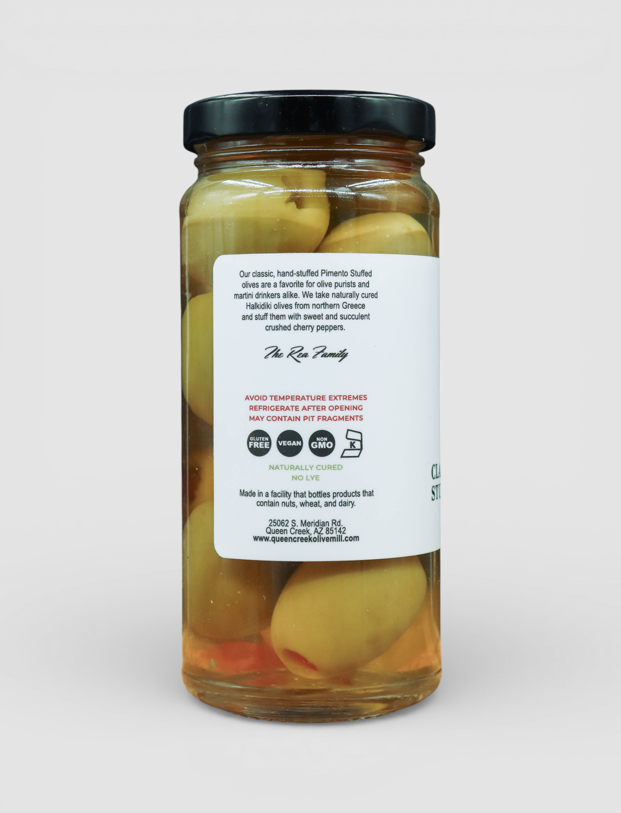 【Olive】巨峰の粒　箱込2kg弱 PIMENTO STUFFED OLIVES