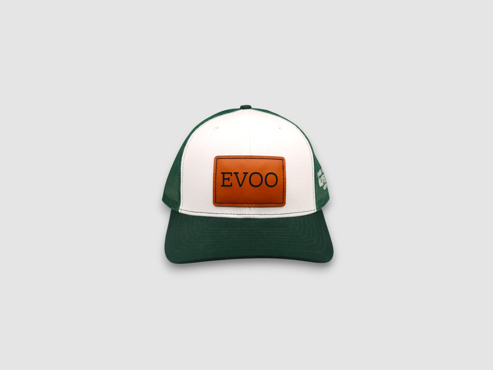 EVOO Leather Patch Hat
