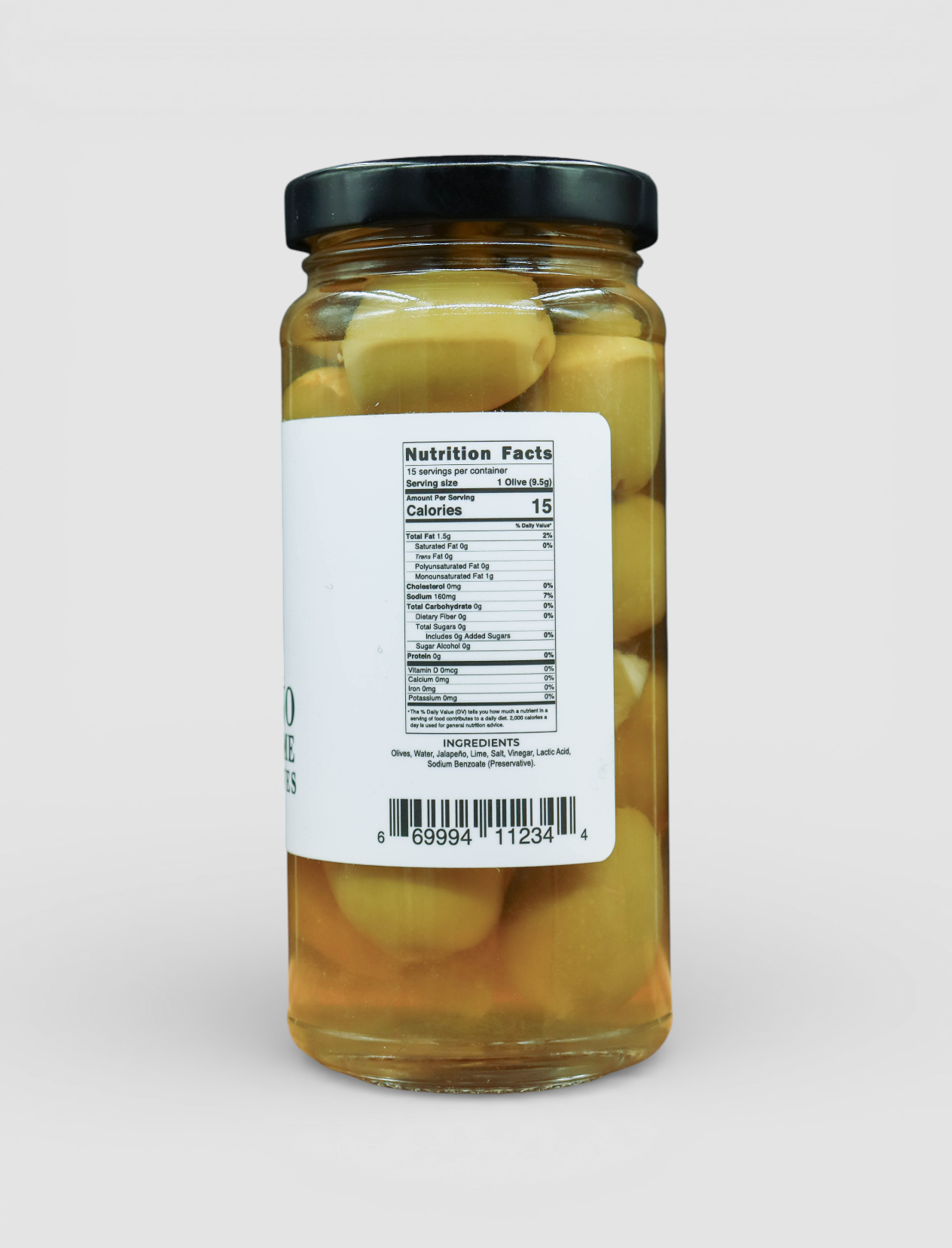 GARLIC & JALAPENO STUFFED OLIVES