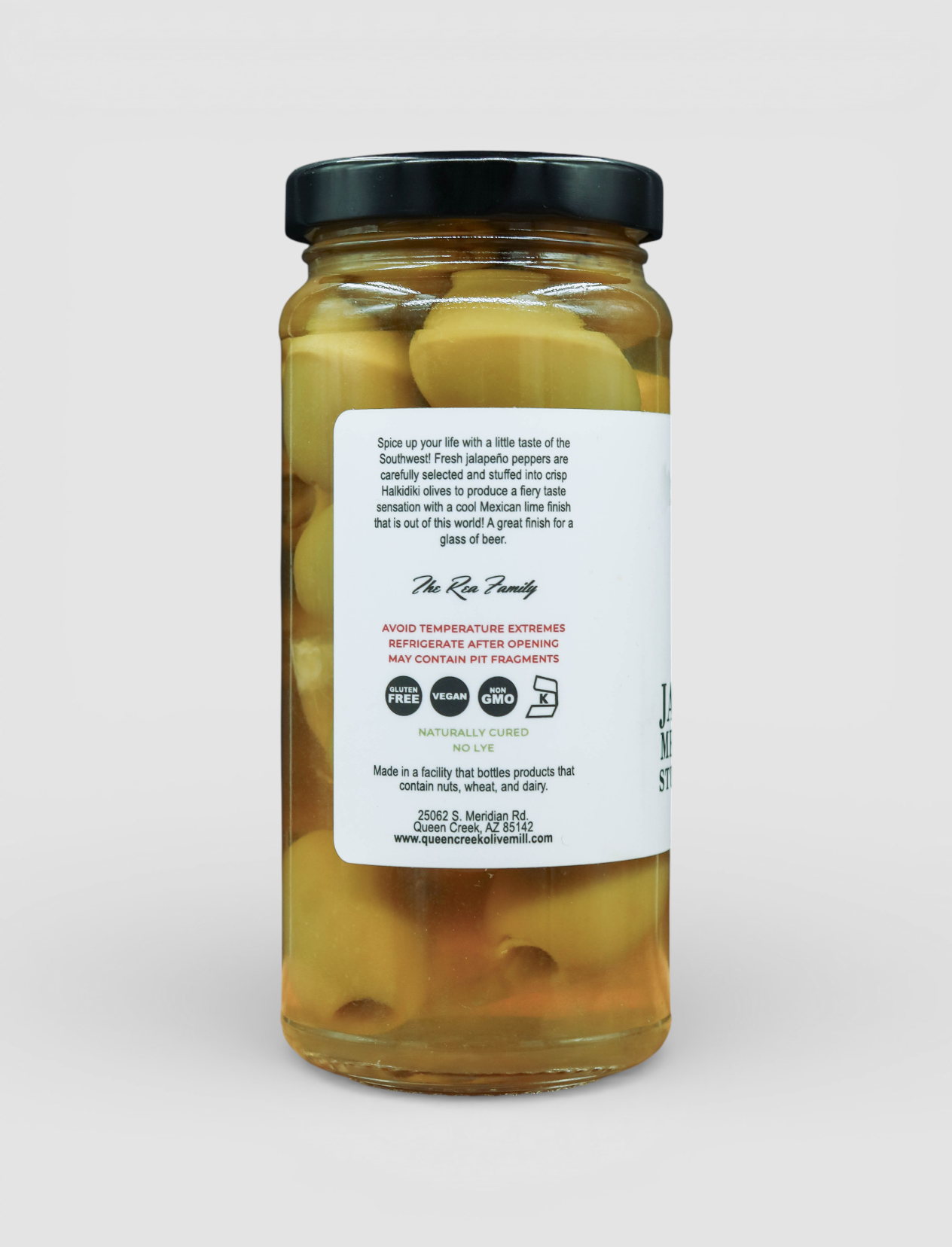 Olive☆ページ★ GARLIC & JALAPENO STUFFED OLIVES
