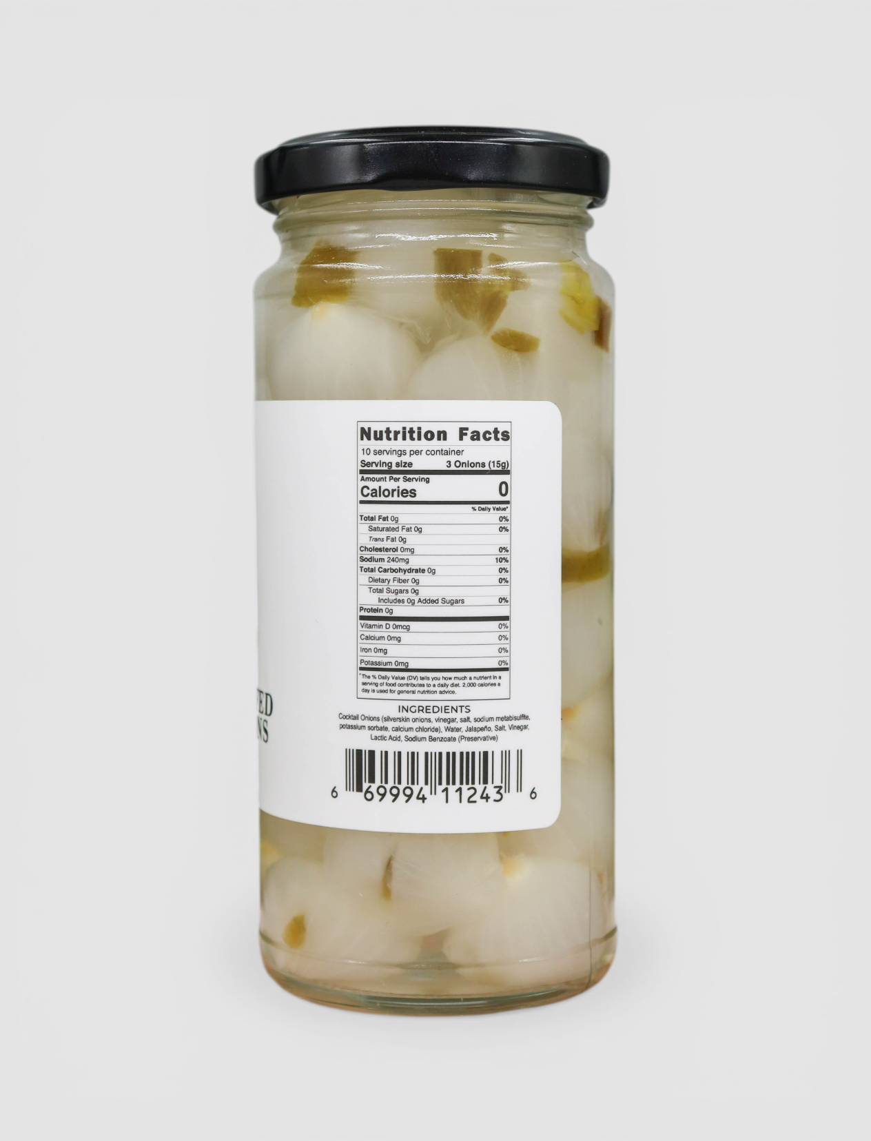 JALAPEÑO STUFFED COCKTAIL ONIONS