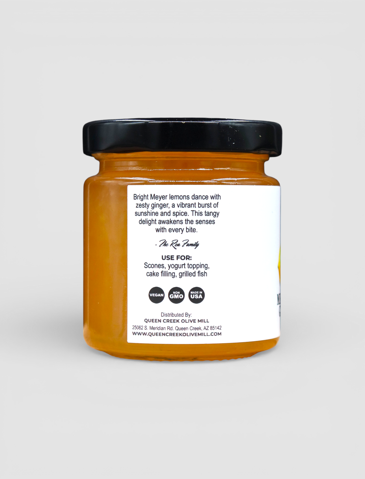 MEYER LEMON GINGER JAM