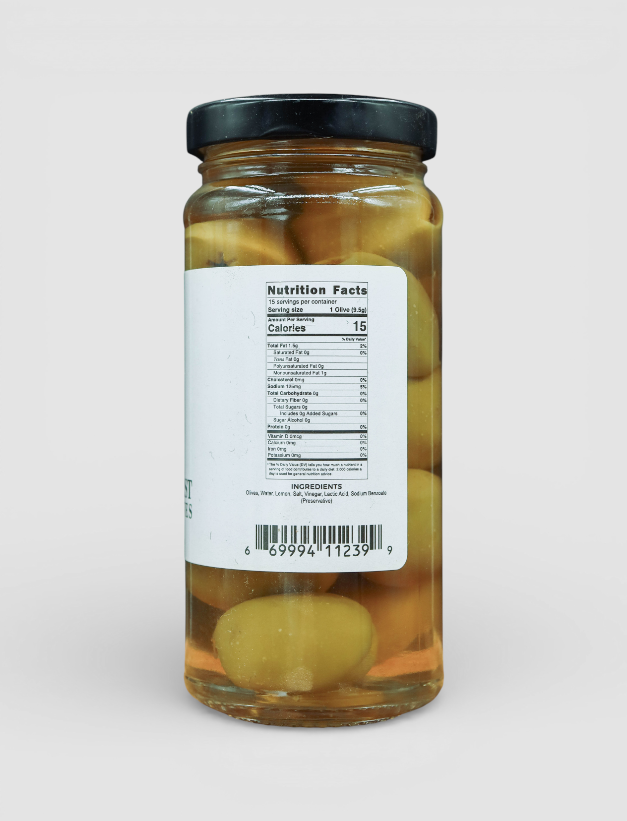 LEMON TWIST STUFFED OLIVES