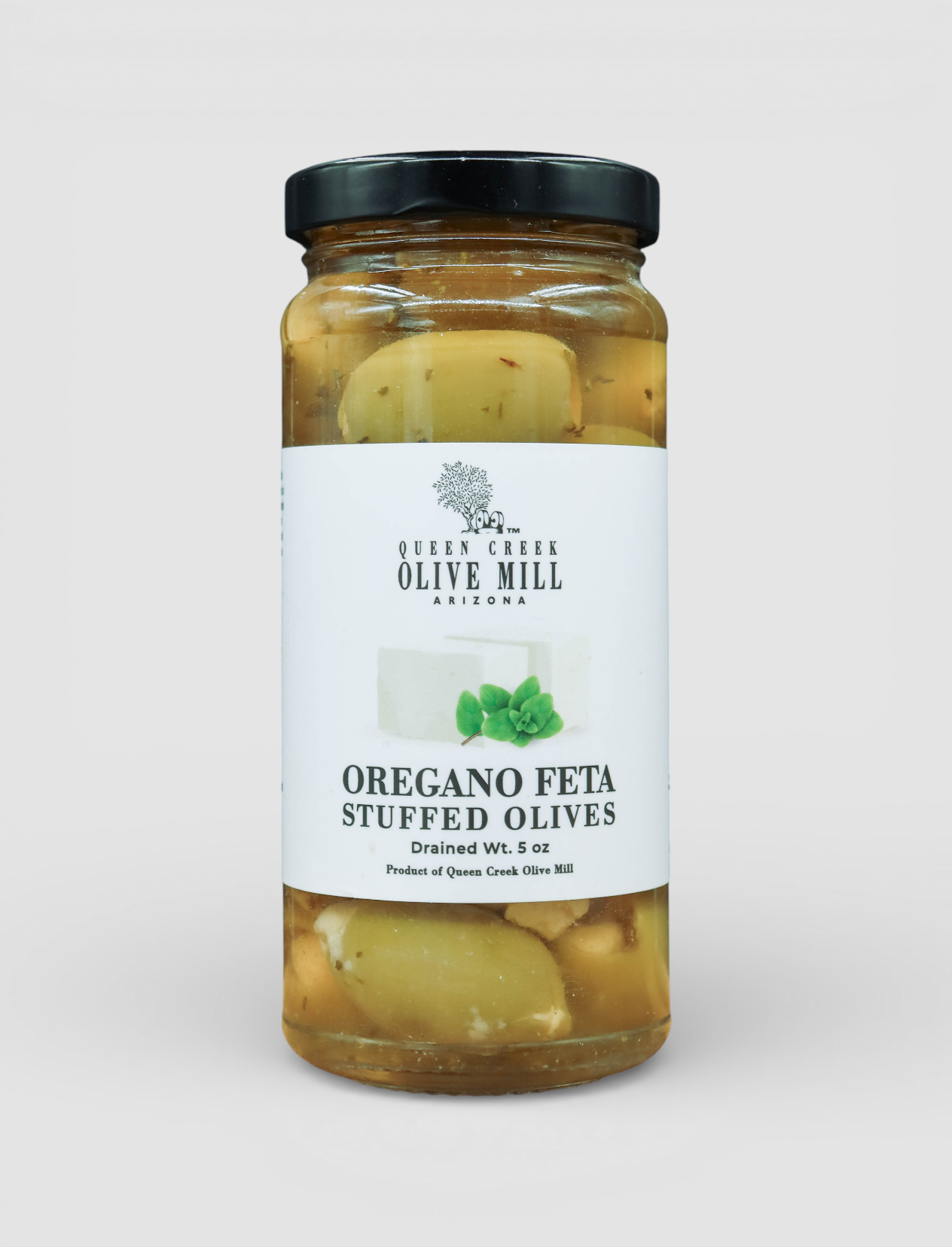 OREGANO FETA STUFFED OLIVES