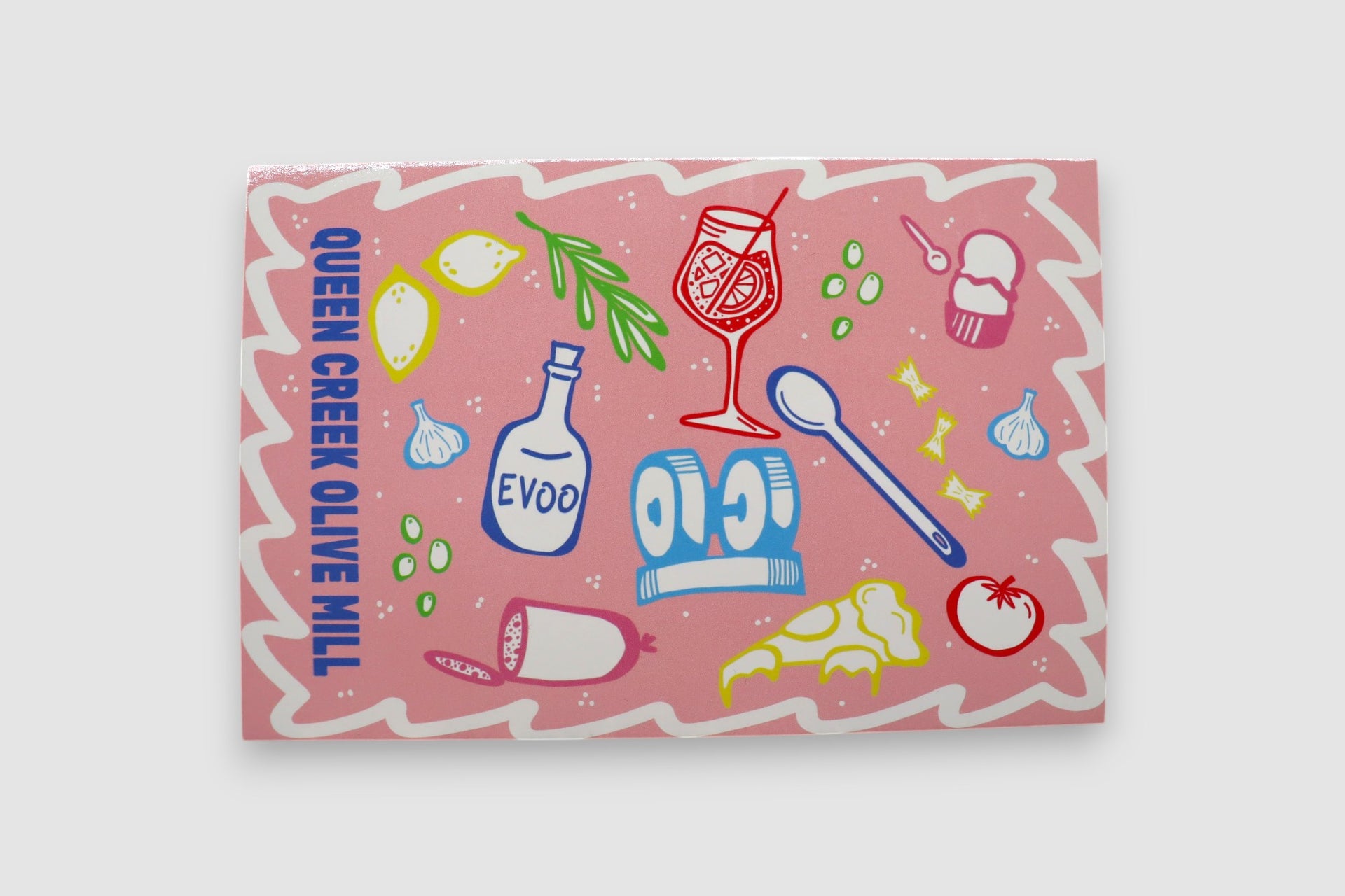 Dolce Vita at the Mill Design premium Finish Postcard