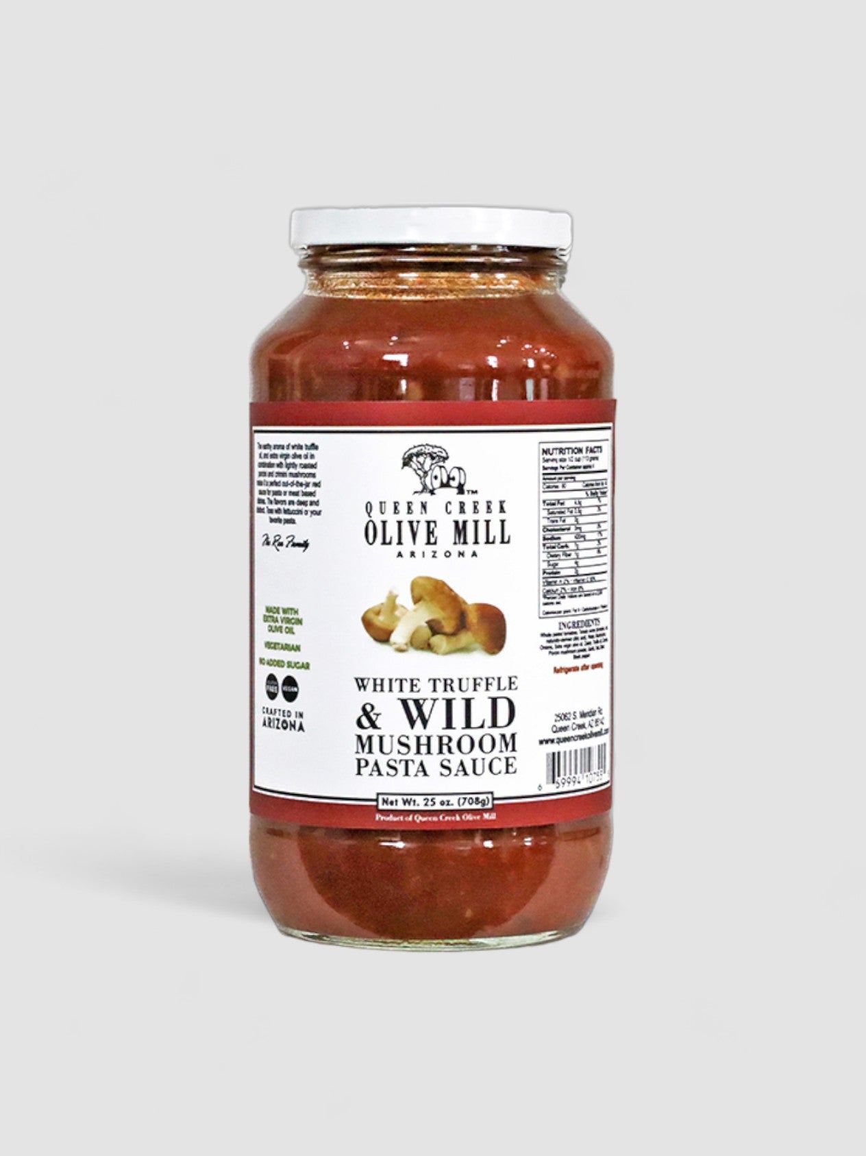 WHITE TRUFFLE WILD MUSHROOM PASTA SAUCE