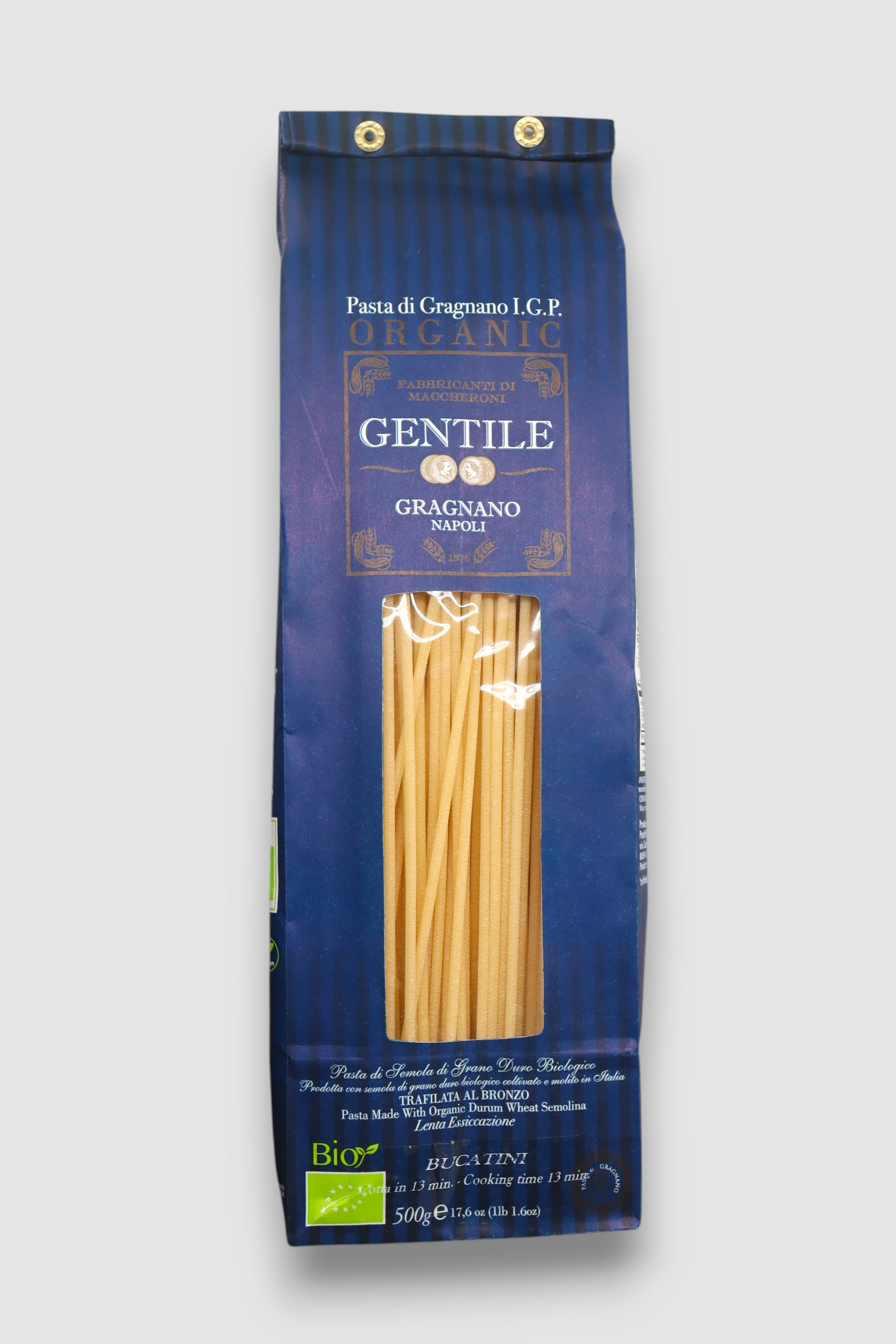 Gentile Pasta - Organic Bucatini
