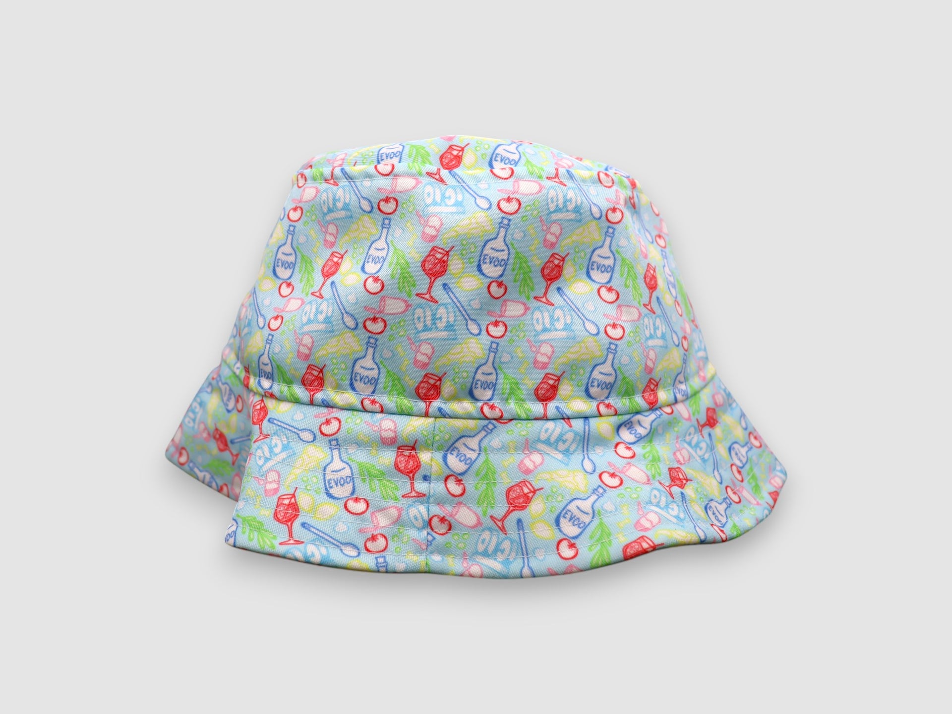 Dolce Vita at the Mill Unisex Kids Bucket Hat - BLUE