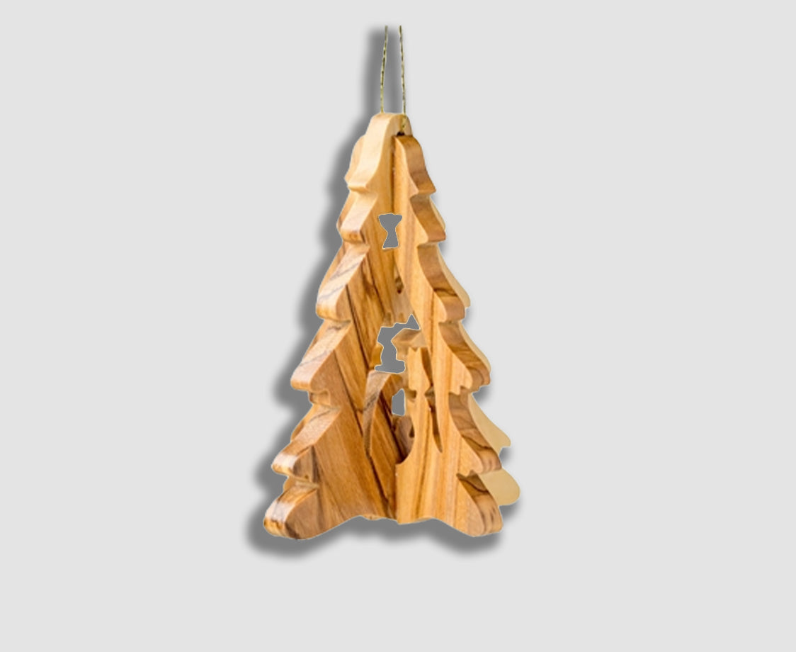 3D TREE WITH NATIVITY