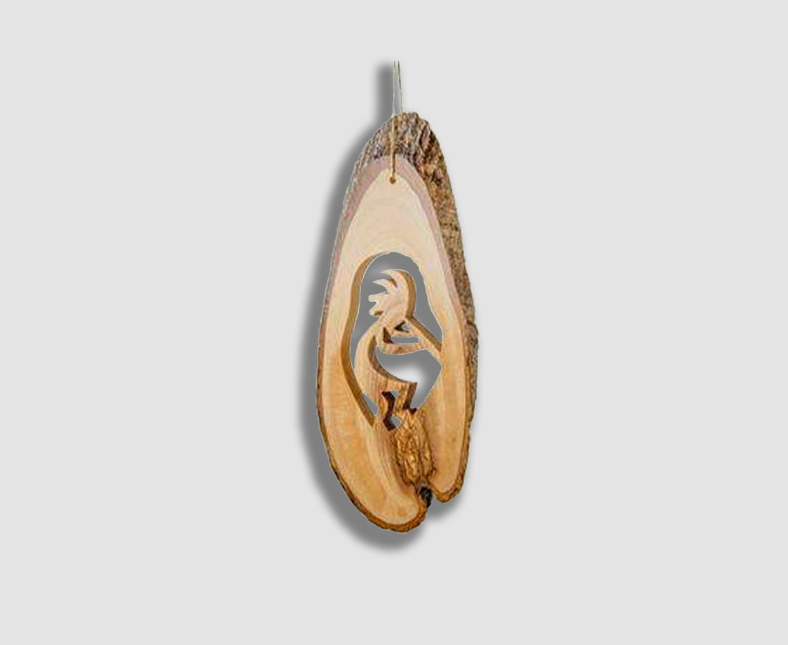 BARK SLICE WITH KOKOPELLI
