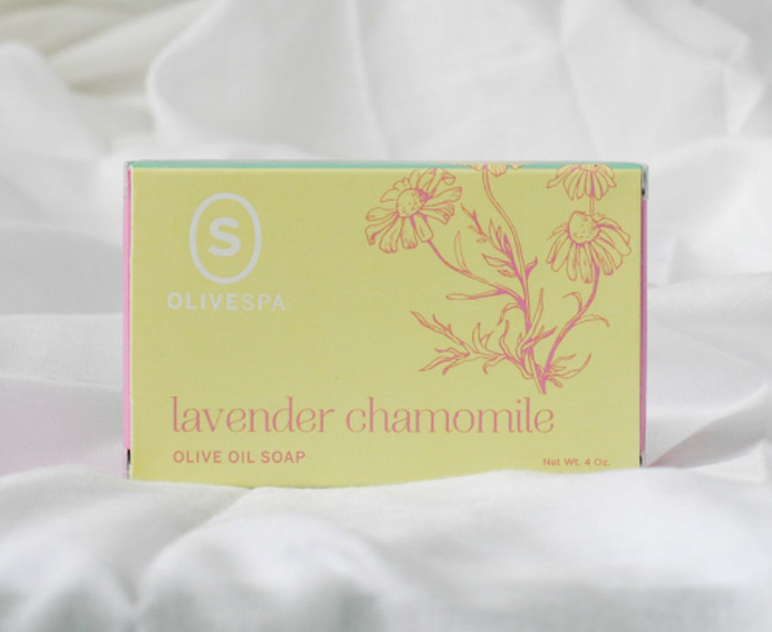 LAVENDER CHAMOMILE OLIVE OIL SOAP