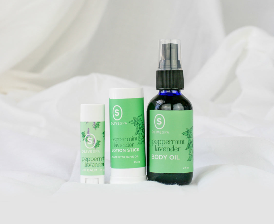 PEPPERMINT LAVENDER TLC GIFT BAG