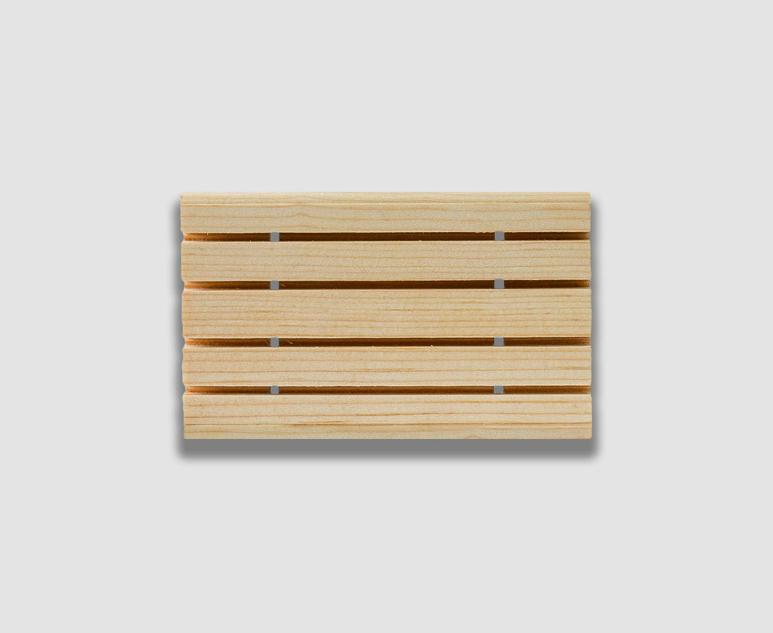 PINE WOOD SOAP DISH