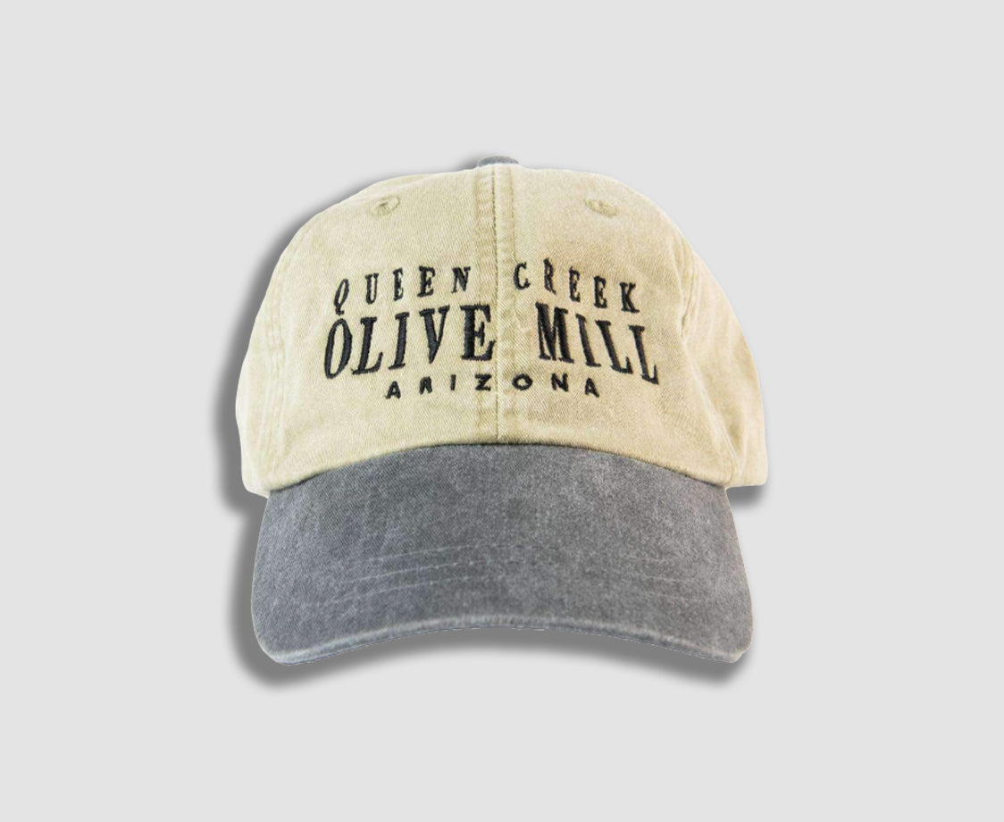 QUEEN CREEK OLIVE MILL KHAKI HAT