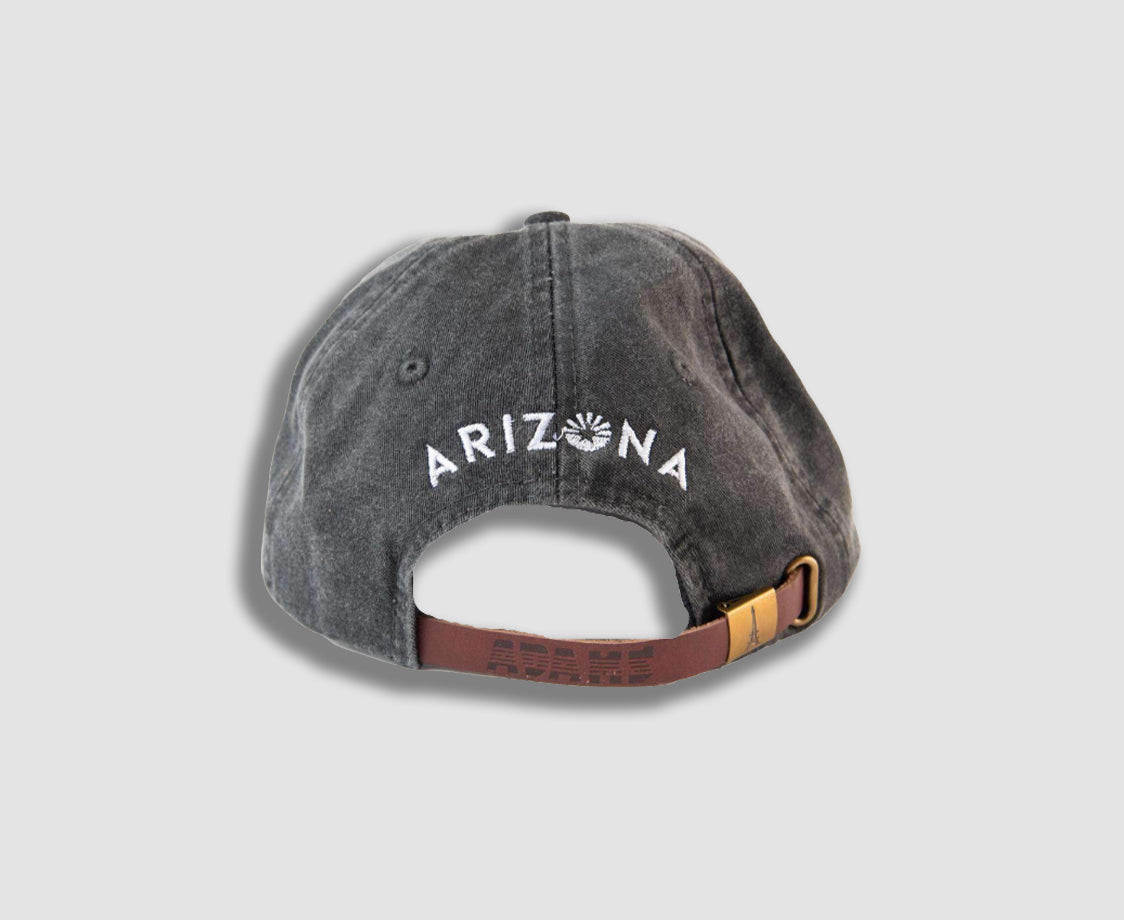 QUEEN CREEK OLIVE MILL CHARCOAL HAT