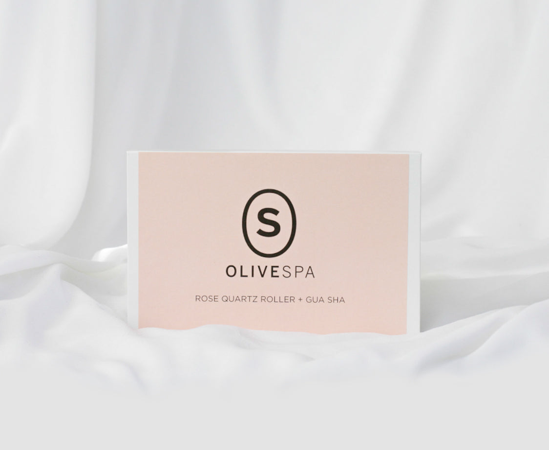 ROSE QUARTZ ROLLER + GUA SHA BOXED SET